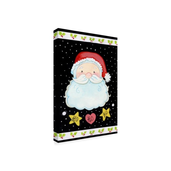 Valarie Wade 'Ho Ho Santa Claus' Canvas Art,16x24